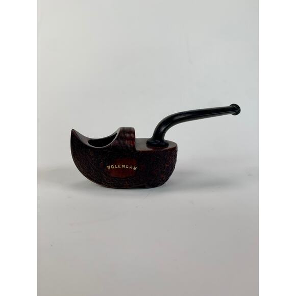 Vintage Smoking Pipe - Voldendam Holland Souvenir Shoe Hand Pipe - Carved Wood - Picture 2 of 8